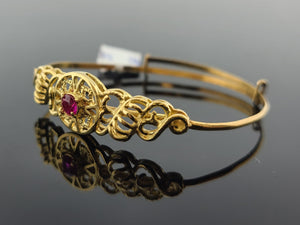 21K Solid Gold Designer Bracelet CB1582 - Royal Dubai Jewellers