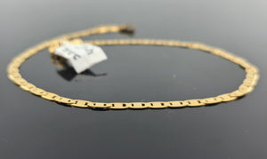 22K Solid Gold Designer Link Bracelet B8703 - Royal Dubai Jewellers
