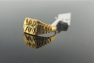 22K Solid Gold Designer Ring R10241 - Royal Dubai Jewellers