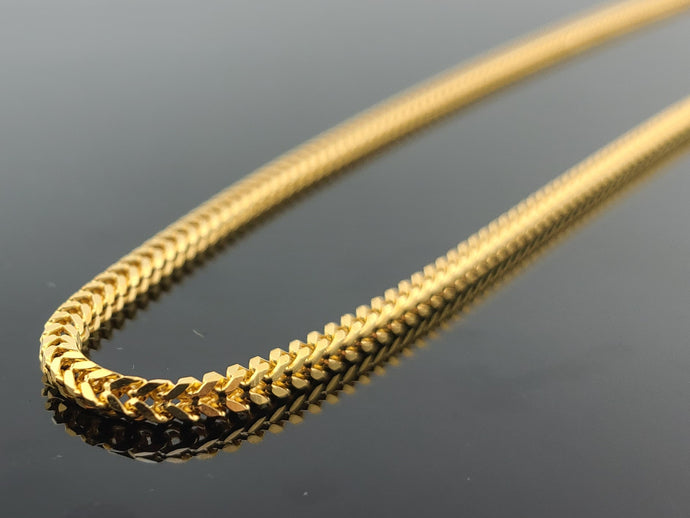 22K Solid Gold Designer Chain C6899 - Royal Dubai Jewellers