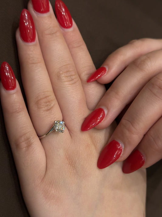 Elegant Cultured Diamond Ring DR465