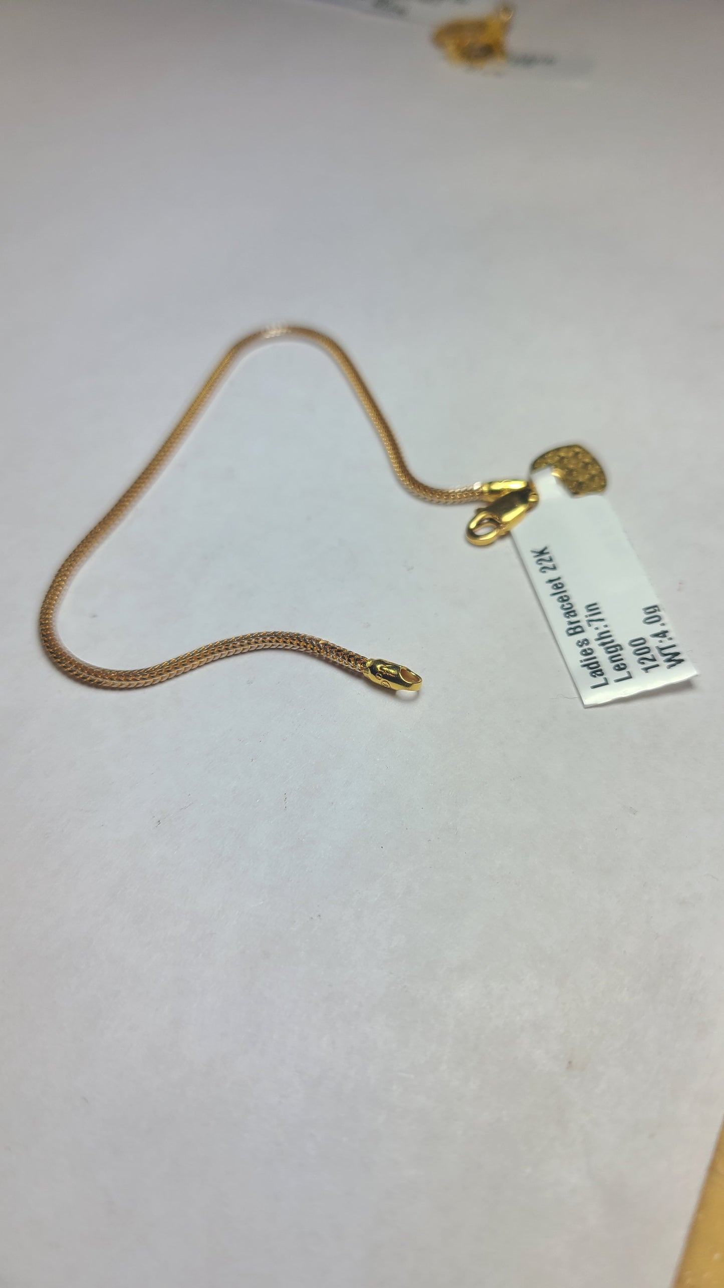 22k gold bracelet ma100