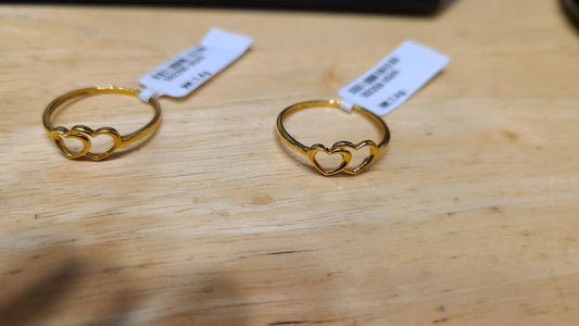 22k gold rings
