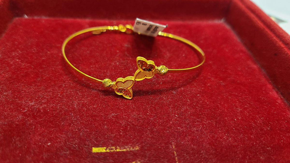 22k gold cuff ash100