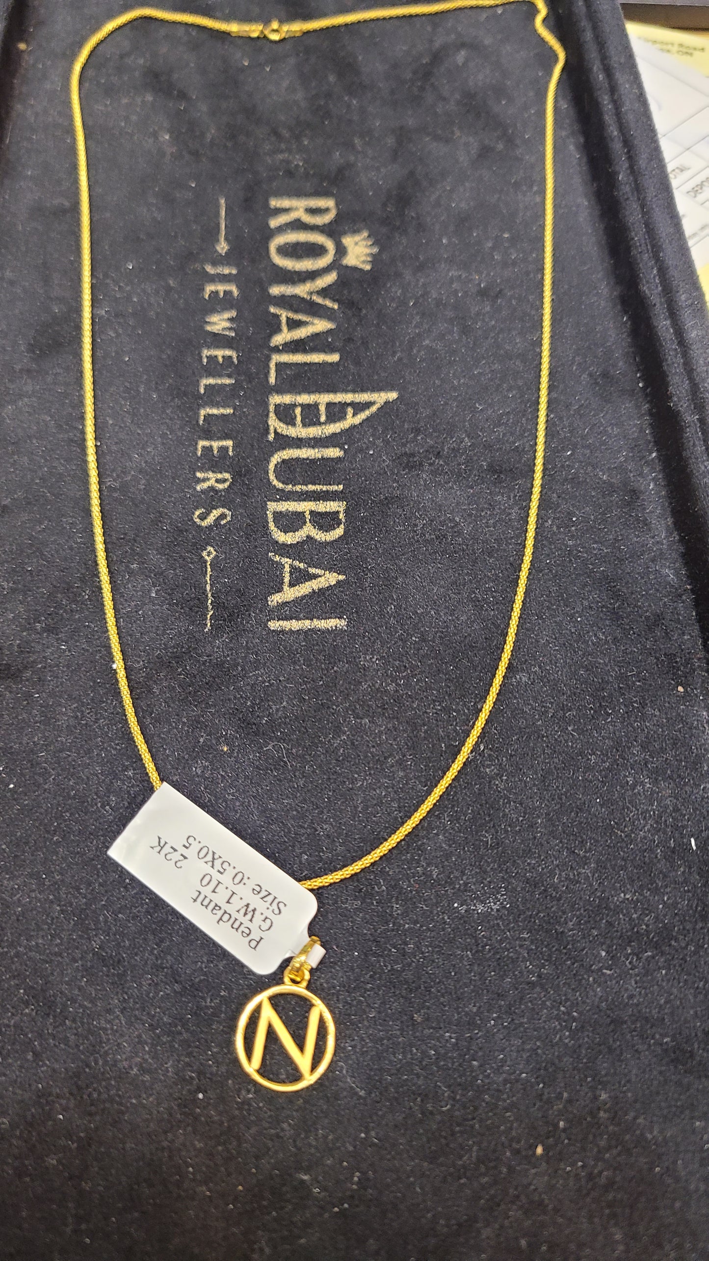 22k gold chain sim100