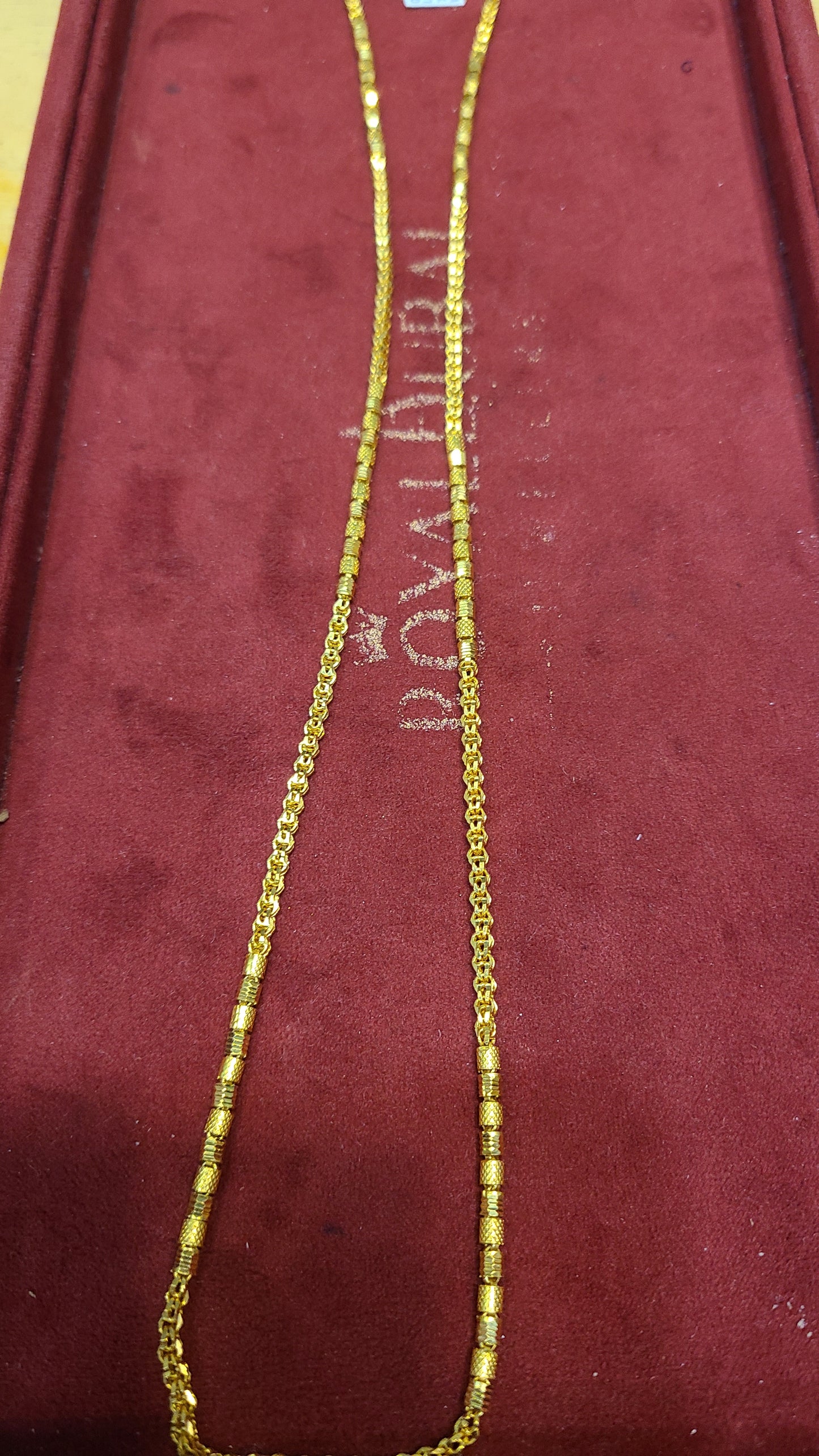 22k gold chain sim100
