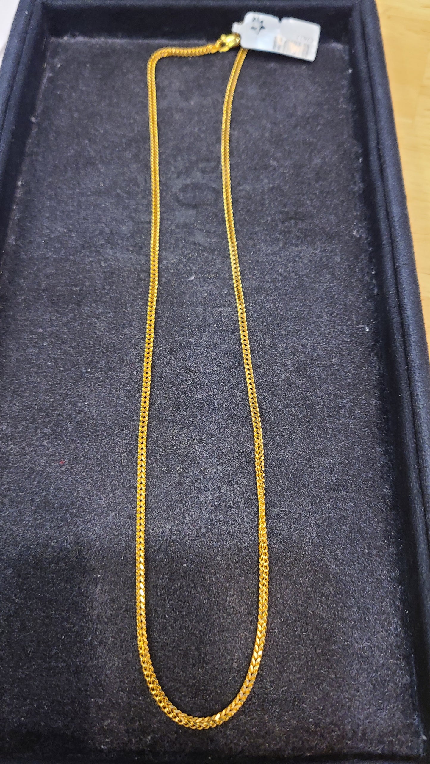 22k gold chain mk100