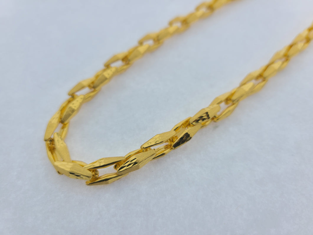 22K Solid Gold Designer Chain C5590 - Royal Dubai Jewellers