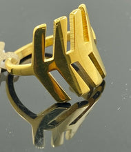 Solid Gold Ring Simple Ladies Curve Arrow Adjustable Design SM6 - Royal Dubai Jewellers