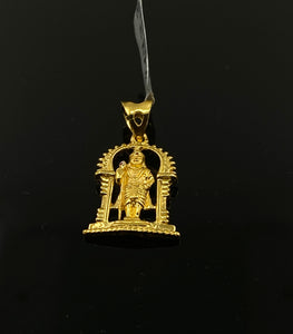 22K Solid Gold Bala ji Pendant P4323 - Royal Dubai Jewellers