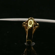 22k Ring Solid Gold ELEGANT Charm Jesus Cross Band SIZE 11 "RESIZABLE" r2332z - Royal Dubai Jewellers