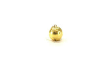 22k Pendant Solid Gold ELEGANT Classic Simple Ball Charm Pendant p3088 - Royal Dubai Jewellers
