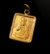 22ct 22k Solid Gold Hindu Religious God Shiv Pendant Diamond Cut p1062 ns - Royal Dubai Jewellers