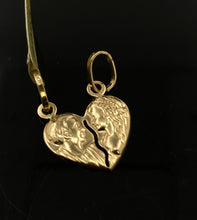 18K Solid Gold Couple Goals Pendant P3983 - Royal Dubai Jewellers