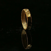 22k Ring Solid Gold Elegant Charm X Cross Ladies Ring Size R2060 mon - Royal Dubai Jewellers