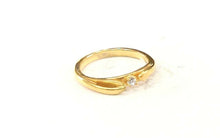 22k Ring Solid Gold ELEGANT Charm Simple Band SIZE 5.50 "RESIZABLE" r2444 - Royal Dubai Jewellers