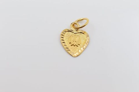 22k 22ct Solid Gold SIKH RELIGIOUS KHANDA ONKAR Pendant Diamond Cut p990 ns - Royal Dubai Jewellers