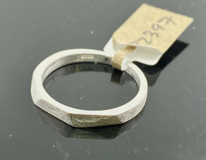 18k Ring Solid Gold ELEGANT Charm Simple Multi Angel Ladies Band r2397zz - Royal Dubai Jewellers