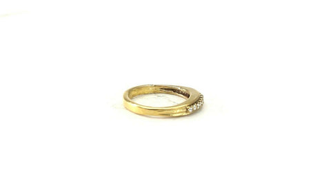 22k Ring Solid Gold ELEGANT Charm Ladies Band SIZE 5.5 "RESIZABLE" r2943mon - Royal Dubai Jewellers