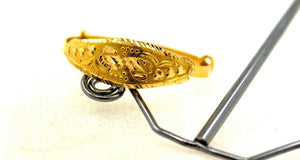 22k 22ct Solid Gold ELEGANT Designer BABY CHILDREN BANGLE Adjustable cb1108z - Royal Dubai Jewellers