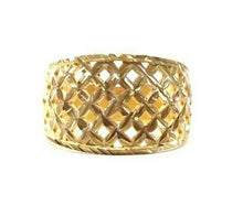 22k Ring Solid Gold ELEGANT Charm Ladies Wheat Band SIZE 6 "RESIZABLE" r2338z - Royal Dubai Jewellers