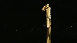 22k Pendant Solid Gold ELEGANT Simple Religious Muslim LOCKET Pendant P1363 - Royal Dubai Jewellers