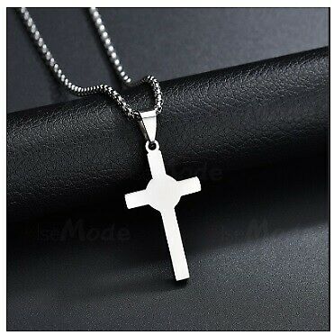 Solid Gold Cross Pendant Crucifix Design with High Polished Finished SP38 - Royal Dubai Jewellers