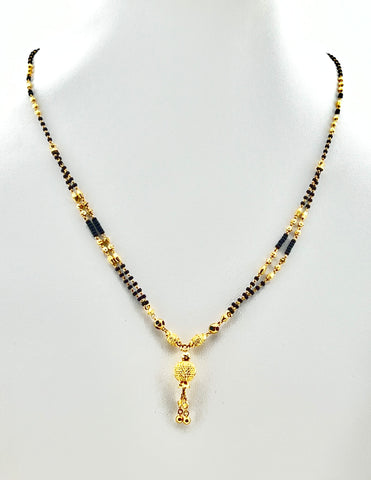 22K Solid Gold Mangalsutra C4616 - Royal Dubai Jewellers