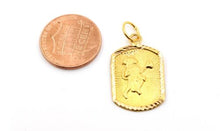 22k SOLID GOLD Hammer Carved Hindu God HANUMAN Beautiful Pendant p1024 ns - Royal Dubai Jewellers