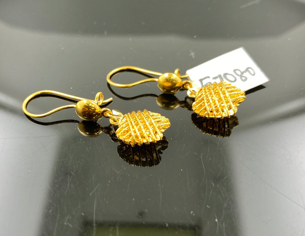 Leaf Diamond Earrings by Rosario Garcia (Diamond & Gold Earrings) | Artful  Home