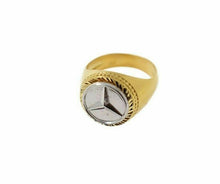 22k Ring Solid Gold ELEGANT Charm Mens Ring Mercedez SIZE 11.5 "RESIZABLE" r1664 - Royal Dubai Jewellers
