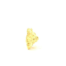 22k Pendant Solid Gold ELEGANT Simple Diamond Cut Lion Head Pendant P1518 - Royal Dubai Jewellers