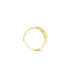 22k Ring Solid Gold ELEGANT Charm Ladies Wide Band SIZE 7.25 "RESIZABLE" r2134 - Royal Dubai Jewellers
