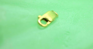 22k Solid Gold 916 CHAIN LOBSTER LOCK FINDINGS CLASP - Royal Dubai Jewellers