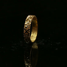 22k Ring Solid Gold Elegant Charm X Cross Ladies Ring Size R2060 mon - Royal Dubai Jewellers