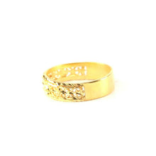 22k Ring Solid Gold ELEGANT Charm Ladies Simple Ring SIZE 11.3 "RESIZABLE" r2084 - Royal Dubai Jewellers