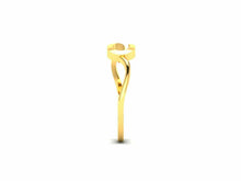 22k Ring Solid Yellow Gold Ladies Jewelry Elegant Simple Band CGR81 - Royal Dubai Jewellers