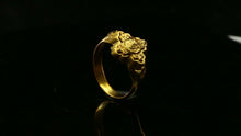 22k Ring Solid Gold ELEGANT Charm Men Cross Band SIZE 11.5 "RESIZABLE" r2381 - Royal Dubai Jewellers