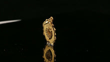 22k 22ct Solid Gold ELEGANT Simple Diamond Cut Religious Allah Pendant P2008 - Royal Dubai Jewellers