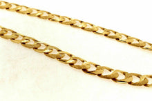 22k Chain Yellow Solid Gold Rope Necklace Simple Cuban Link Design 22 inch c697 - Royal Dubai Jewellers