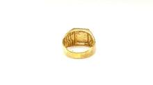 22k Ring Solid Gold ELEGANT Charm Mens Diamond Cut Band SIZE10 "RESIZABLE" r2436 - Royal Dubai Jewellers