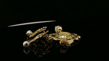 22k 22ct Solid Gold ELEGANT Antique Filigree Pendant Set Matte Finishing P2085 - Royal Dubai Jewellers