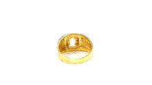 22k Ring Solid Gold ELEGANT Charm Mens Horse Shoes SIZE 11 "RESIZABLE" r2575mon - Royal Dubai Jewellers