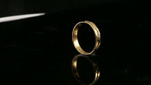 22k Ring Solid Gold ELEGANT Charm Ladies Band SIZE 8 "RESIZABLE" r2533mon - Royal Dubai Jewellers