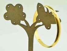"CHOOSE YOUR SIZE" 22k Solid Gold 5MM BABY BANGLE BRACELET Half Round kids mf - Royal Dubai Jewellers