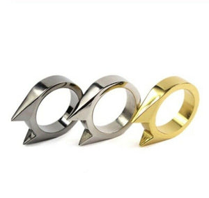Solid Gold Ladies Ring Simple Cat Design SM44 - Royal Dubai Jewellers