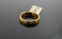 22k Ring Solid Gold ELEGANT Charm Ladies Band SIZE 7.75 "RESIZABLE" r2568mon - Royal Dubai Jewellers