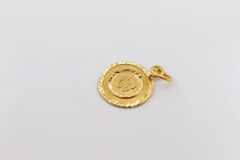 22k 22ct Solid Gold Hindu RELIGIOUS OM Pendant Locket p1005 ns - Royal Dubai Jewellers