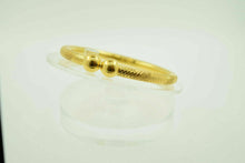 22K SOLID GOLD BANGLE BRACELETS BRACELET Cuff pick your size CUSTOM Handmade - Royal Dubai Jewellers