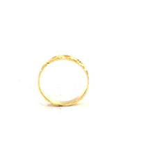 22k Ring Solid Gold Elegant Charm Diamond Cut Ladies Ring Size R2041mon - Royal Dubai Jewellers